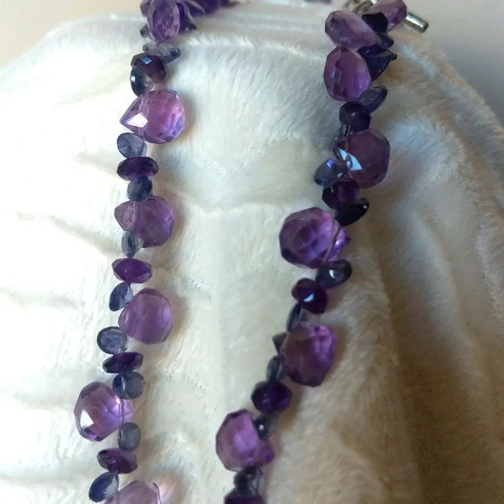 Exquisite Genuine Amethyst Necklace